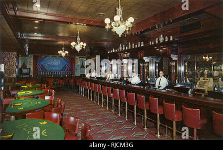 Le Golden Nugget, Las Vegas, Nevada, USA Banque D'Images