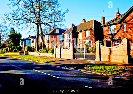 Harlsley Road, Hartburn, Stockton on Tees, Cleveland, Angleterre Banque D'Images