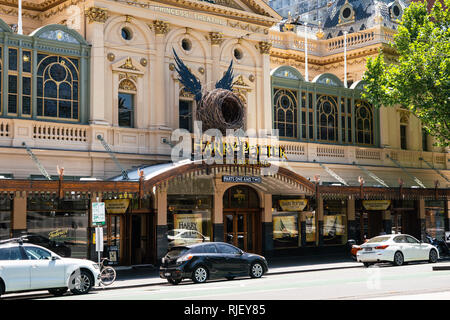 4e janvier 2019, Melbourne, Australie : Princess Theatre avec Harry Potter et l'enfant maudit jouer à Melbourne, Australie Banque D'Images