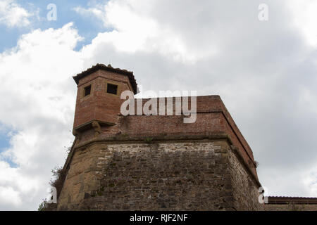 Italie, Florence - 07 mai 2017 : des anciens murs de Belvedere fort May 05 2017 à Florence, Toscane, Italie. Banque D'Images