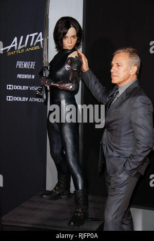Los Angeles, USA. 05 févr., 2019. Christoph Waltz à la 20th Century Fox's 'Alita Battle Angel' : Premiere tenue au Regency Village Theatre de Westwood, CA, le 5 février 2019. Crédit photo : Joseph Martinez/PictureLux PictureLux Crédit : Le Hollywood/Archive/Alamy Live News Banque D'Images