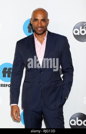 Pasadena, CA. Feb, 2019 5. Boris Kodjoe aux arrivées pour Disney ABC Television hôtes : TCA Winter Press Tour 2019 PT3, l'hôtel Langham Huntington, Pasadena, Pasadena, CA, 5 février 2019. Credit : Priscilla Grant/Everett Collection/Alamy Live News Banque D'Images