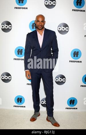 Pasadena, CA. Feb, 2019 5. Boris Kodjoe aux arrivées pour Disney ABC Television hôtes : TCA Winter Press Tour 2019 PT3, l'hôtel Langham Huntington, Pasadena, Pasadena, CA, 5 février 2019. Credit : Priscilla Grant/Everett Collection/Alamy Live News Banque D'Images