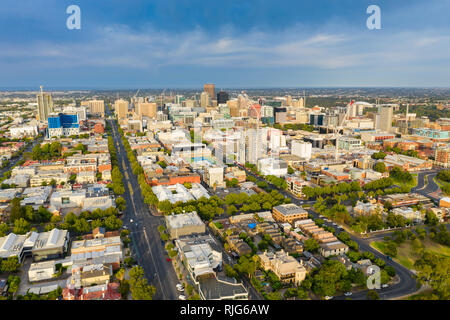 Vue aérienne d'Adélaïde en Australie Banque D'Images