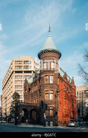 L'Heurich House, près de Dupont Circle, à Washington, DC Banque D'Images