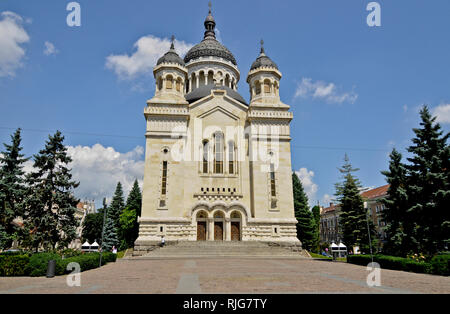 La Dormition de la Theotokos cathédrale. Cluj-Napoca, Roumanie Banque D'Images