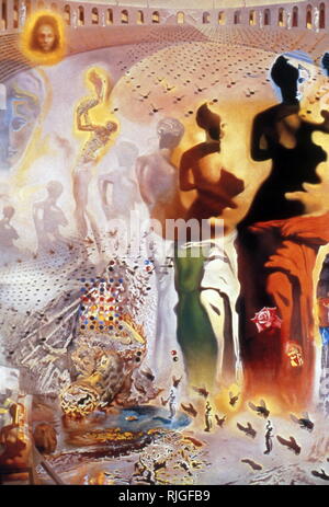 Le Toréador hallucinogène, 1970 par Salvador Dali (1904 - 1989), peintre surréaliste espagnol Banque D'Images