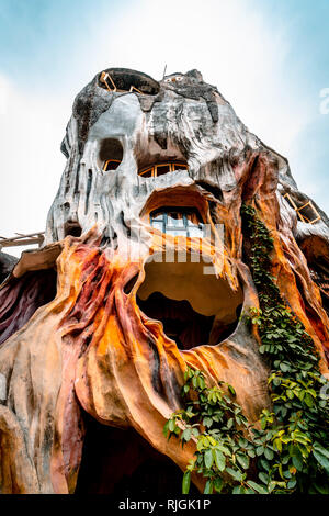 DALAT, Vietnam. 23 janvier, 2019. Hang Nga guesthouse, Crazy House, à Dalat, au Vietnam. Il est conçu et construit par l'architecte vietnamienne Da Banque D'Images