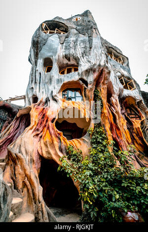 DALAT, Vietnam. 23 janvier, 2019. Hang Nga guesthouse, Crazy House, à Dalat, au Vietnam. Il est conçu et construit par l'architecte vietnamienne Da Banque D'Images