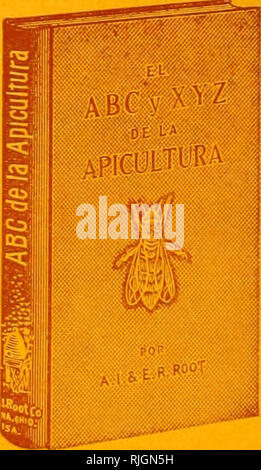 . L'examen des apiculteurs. La culture de l'abeille. wm mm Le manuel faisant autorité sur l'Apiculture l'ABC et XYZ DE LA CULTURE DE L'ABEILLE L'éditions de ce livre merveilleux ag- gregate maintenant plus de 160 000 exemplaires vendus. Ce volume contient plus de deux fois les données qui sont contenues dans tout autre travail sur l'apiculture ; imprimés en quatre langues, prouvant la popularité comme une autorité sur le sujet de l'Apiculture.. L'ABC et X Y Z de la Culture de l'Abeille vous permettra d'économiser beaucoup de fois son coût en évitant les erreurs coûteuses vous feriez sans l'aide ot un bon texte-livre sur le sujet. C'est le travail le plus lu Banque D'Images