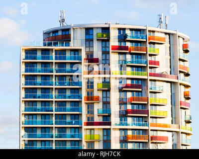 Icona Bâtiment dans Stratford - East London, England Banque D'Images