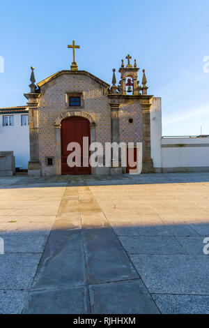 Vila do Conde, Portugal - janvier 03, 2019 : Vasco da Gama Square, District de Porto, Portugal Banque D'Images