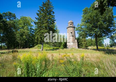 Tour Bismarck - l'un des quelque 240 monuments construits à travers l'Allemagne pour honorer sa première - chancelier Otto von Bismarck, Pologne, d'Ostroda (ancien Oster Banque D'Images