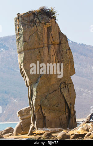 Proselochny cordon. Lazovsky, réserve naturelle de montagnes Sikhote-Alin. Primorsky Krai. La Russie, l'Asie Banque D'Images