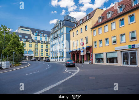 Würzburg, Allemagne - circa 2018, août : Le paysage urbain de Wurtzbourg en Allemagne Banque D'Images