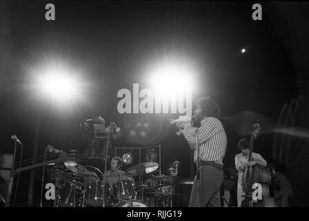 Bernard Vitet en concert à Chateauvallon, 1972 Banque D'Images