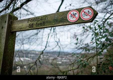 Immobilier St Ives en Bingley, Bradford, West Yorkshire. Banque D'Images