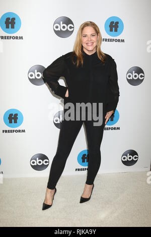 5 février 2019 - Pasadena, CA, USA - LOS ANGELES - Oct 5 : Mary McCormack au Disney ABC Television Winter Press Tour Photo du Langham Huntington Hotel le 5 février 2019 à Pasadena, Californie (Image Crédit : © Kay Blake/Zuma sur le fil) Banque D'Images