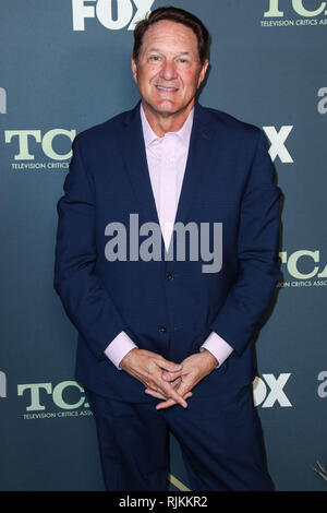 Pasadena, États-Unis. Feb 06, 2019. PASADENA, LOS ANGELES, CA, USA - 06 février : Chris Myers arrive à l'hiver 2019 FOX TCA All-Star a tenu à la Fig Chambre le 6 février 2019 à Pasadena, Los Angeles, Californie, États-Unis. (Photo par Xavier Collin/Image Crédit : Agence de Presse) L'agence de presse Image/Alamy Live News Banque D'Images