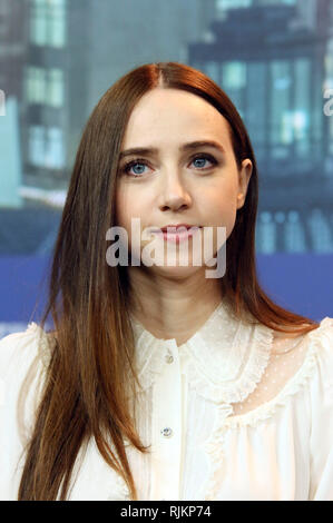 Berlin, Allemagne. 07Th Feb 2019. Zoe Kazan au cours de la 'La bonté des étrangers' conférence de presse au 69e Festival International du Film de Berlin/Berlinale 2019 à l'hôtel Grand Hyatt le Février 07, 2019 à Berlin, Allemagne. Credit : Geisler-Fotopress GmbH/Alamy Live News Banque D'Images