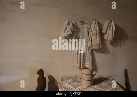 Los Angeles, CA / USA - 2/5/2019 : l'Avila Adobe museum. A été construit en 1818 et est la plus ancienne résidence à Los Angeles Banque D'Images