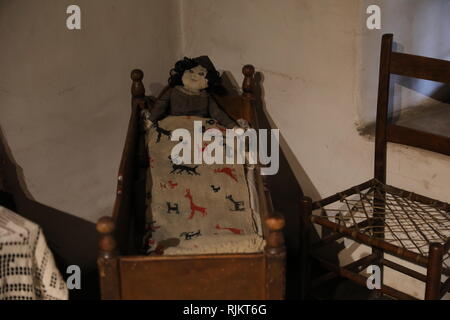 Los Angeles, CA / USA - 2/5/2019 : l'Avila Adobe museum. A été construit en 1818 et est la plus ancienne résidence à Los Angeles Banque D'Images