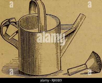 . Barry's Fruit jardin. La culture de fruits. MACHINES POUR L'arrosage. 505 Raisins, et la tint fermement jusqu'à ce qu'il est présenté. Ils sont très utiles pour la collecte de quelques grappes de raisin à la partie supérieure d'une maison ou d'un trellis (fig. 188). Section 4.-Machines pour l'arrosage. Le Sand-Syringe (fig. 189).-c'est un outil très utile pour l'arrosage et de lavage le feuillage des arbres par temps sec. Il y a de divers genres, faites d'étain, de cuivre et de laiton, et vendues à des prix différents. Quel que soit le tri est utilisé doit avoir plusieurs casquettes {A) de réglementer la quantité ou douche d'eau rejeté ; ils devraient aussi ha Banque D'Images