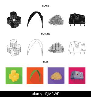 Piece,,feuilles,bagasse centrifugeuse,cube,vert,linge,brun,automatique,jagré,metal,block,stock,matières fibreuses,container,extraction,naturel,biologique,Inde,gauche,autonome,Afrique,fermer,verre,glucides fibres,ferme,agriculture,saccharose,technologie,de la canne à sucre,sucre de canne,terrain,,usine,DE,plantation,set,icône,,illustration,collection,isolé,design,graphisme,élément vecteur vecteurs,signer , Illustration de Vecteur