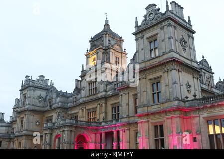 L'École Westonbirt, un jour indépendante co-éducation et l'internat pour garçons et filles âgés de 11 à 18 ans situé près de Tetbury Gloucestershire, en Angleterre. Banque D'Images