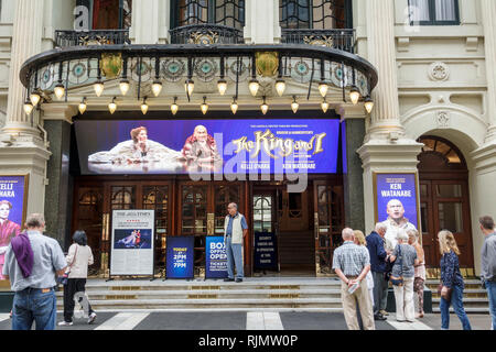 Londres Angleterre Royaume-Uni Grande-Bretagne West End Westminster Londres Théâtre Palladium bâtiment historique Grade II classé le Roi a Banque D'Images