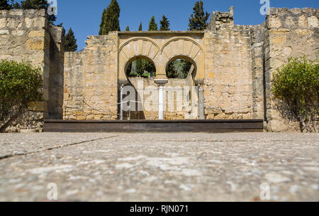 Cordoue, Espagne - 23 mars 2013 : Medina Azahara Site archéologique. Basilique Supérieure, Cordoba, Espagne Banque D'Images