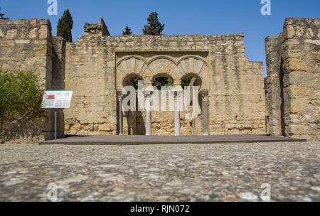 Cordoue, Espagne - 23 mars 2013 : Medina Azahara Site archéologique. Basilique Supérieure, Cordoba, Espagne Banque D'Images