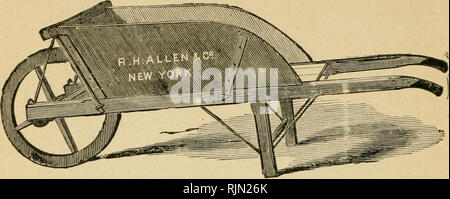 . Barry's Fruit jardin. La culture de fruits. NUESERY FKUIT 494 : ET JARDIN IMPI^ENT. les moyens nécessaires à l'utilisation, lorsqu'un panier ne peut pas aller. Les poignées ou les leviers doivent être de cendres ou certains bois durs, et le. -WIIEEI BAKROW 163 Fig les côtés et le bas d'un bois clair. La roue est bois tendre, chaussés de fer à repasser. La cosse (fig. 164).-Les meilleurs types d'utilisation de ces Ames sont en acier moulé, excellente, forte, la lumière d'articles. Cleiui ils travaillent et brillant que l'argent. Il y a plusieurs tailles. Pour les travaux lourds, l'excavation, drainage, élever des arbres, etc., le lai'gest devrait être utilisé. Le Sliovel {^^. 165).-c'est utilisé dans le mélange Banque D'Images