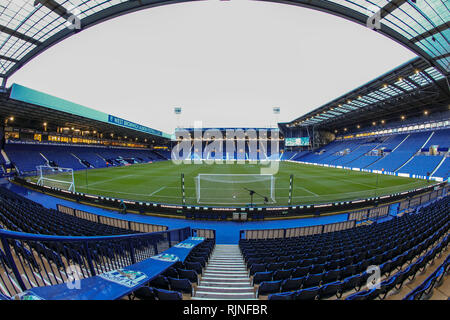 6 février 2019, The Hawthorns, West Bromwich, Angleterre ; unis en FA Cup, 4ème tour replay, West Bromwich Albion vs Brighton ; une vue générale des Hawthornes Crédit : Mark Cosgrove/Nouvelles Images, la Ligue de Football anglaise images sont soumis à licence DataCo Banque D'Images