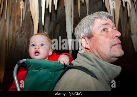 Grotte de Hastings, Tasmanie, Australie Banque D'Images