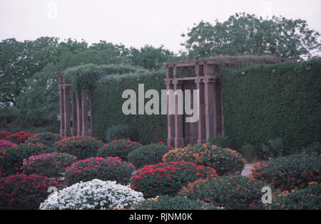 Légende : Jodphur, Rajasthan, Inde - avril 2003. Les jardins de l'Jodphur Royal Palace, également connu sous le nom de Umaid Bhawan, construit pendant la première moitié de la Banque D'Images