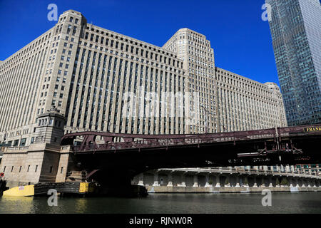 Merchandise Mart. L'Illinois Chicago..USA Banque D'Images