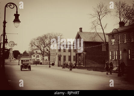 Dearborn, MI / USA - 04.21.2018 : Ford modèle T dans la rue de l'ancien style américain greenfield village style vintage Banque D'Images