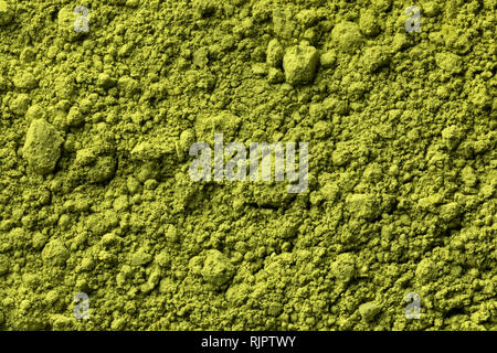 Vert Matcha japonais full frame close up Banque D'Images