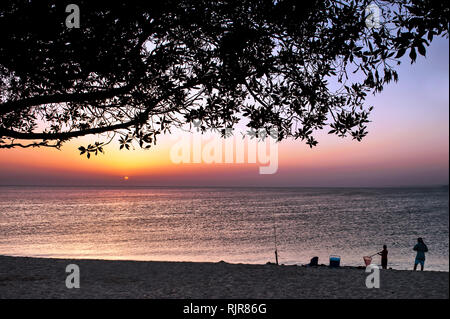 La ville de Koweït Lever du Soleil Banque D'Images