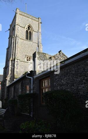 Église St Cuthberts, Thetford Norfolk Angleterre Banque D'Images