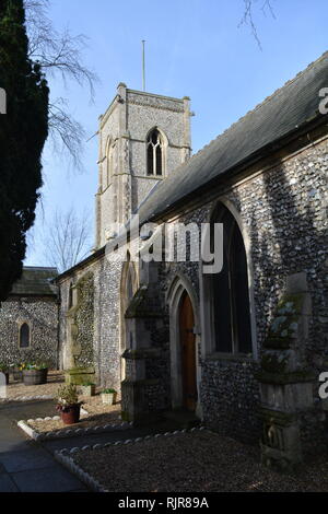 Église St Cuthberts, Thetford Norfolk Angleterre Banque D'Images