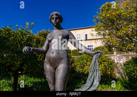 La France. Alpes-Maritimes (06). Cagnes-sur-mer. Musée Renoir. La maison de Colette' et 'la grande Vénus Victrix 1913-1915 Banque D'Images