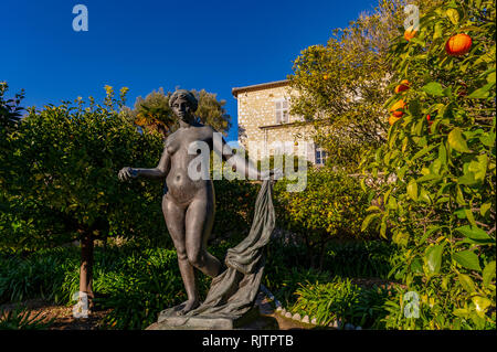 La France. Alpes-Maritimes (06). Cagnes-sur-mer. Musée Renoir. La maison de Colette' et 'la grande Vénus Victrix 1913-1915 Banque D'Images