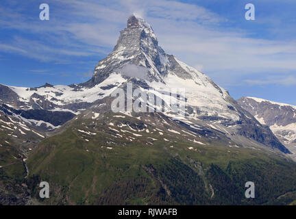 Matterhorn, Zermatt, Suisse Banque D'Images