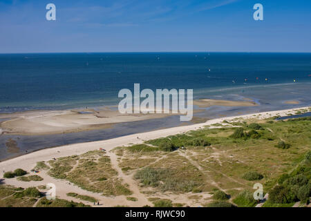 Vue panoramique sur Laboe et Kieler Foerde, Kiel, capitale de l'état à l'arrière de Kiel, Schleswig-Holstein, Allemagne, Europe Banque D'Images