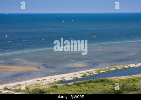 Vue panoramique sur Laboe et Kieler Foerde, Kiel, capitale de l'état à l'arrière de Kiel, Schleswig-Holstein, Allemagne, Europe Banque D'Images