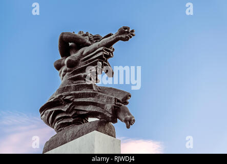 Monument de reconnaissance à la France, Forteresse de Belgrade, parc de Kalemegdan, inauguré le 11 novembre 1930, - sculpteur Ivan Mestrovic Banque D'Images