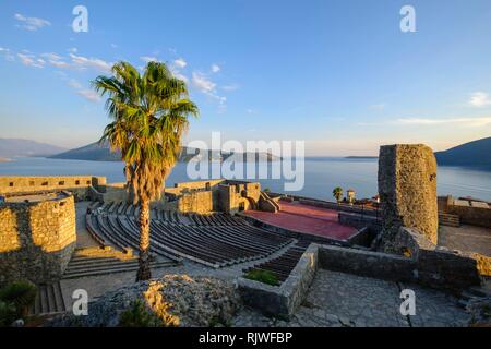 Scène en plein air dans Kanli-Kula Forteresse, Herceg Novi, Kotor, Monténégro Banque D'Images