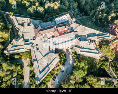 Saint Philippe dans la forteresse de Setubal, Portugal ci-dessus Banque D'Images